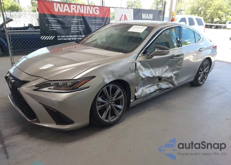 2019 Lexus Es 350 F Sport z USA, uszkodzony, nr VIN 58ABZ1B10KU033087
